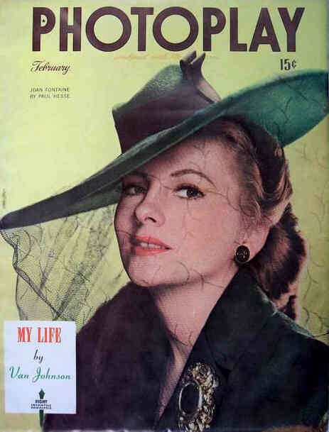 PHOTOPLAY magazine side cover Issue 405 February 1945