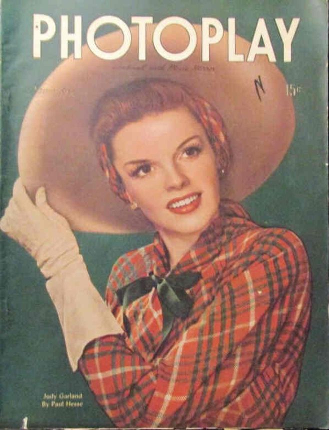 PHOTOPLAY magazine side cover Issue 414 November 1945