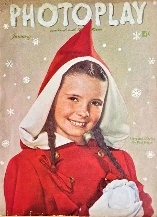 PHOTOPLAY magazine side cover Issue 416 January 1946