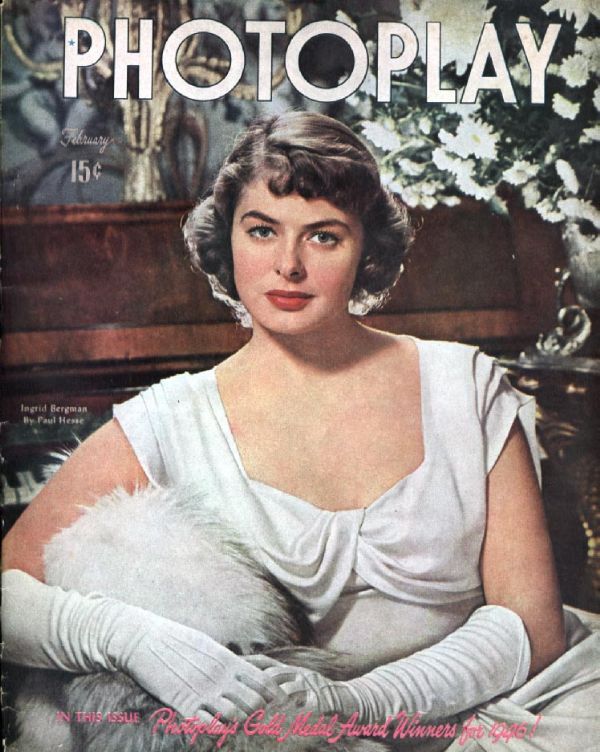 PHOTOPLAY magazine side cover Issue 429 February 1947