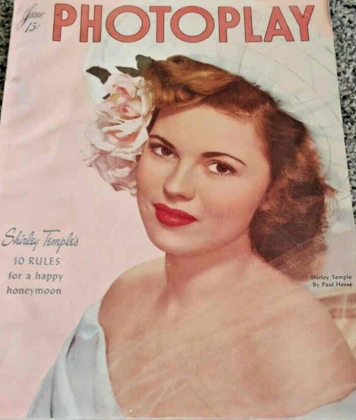 PHOTOPLAY magazine side cover Issue 433 June 1947