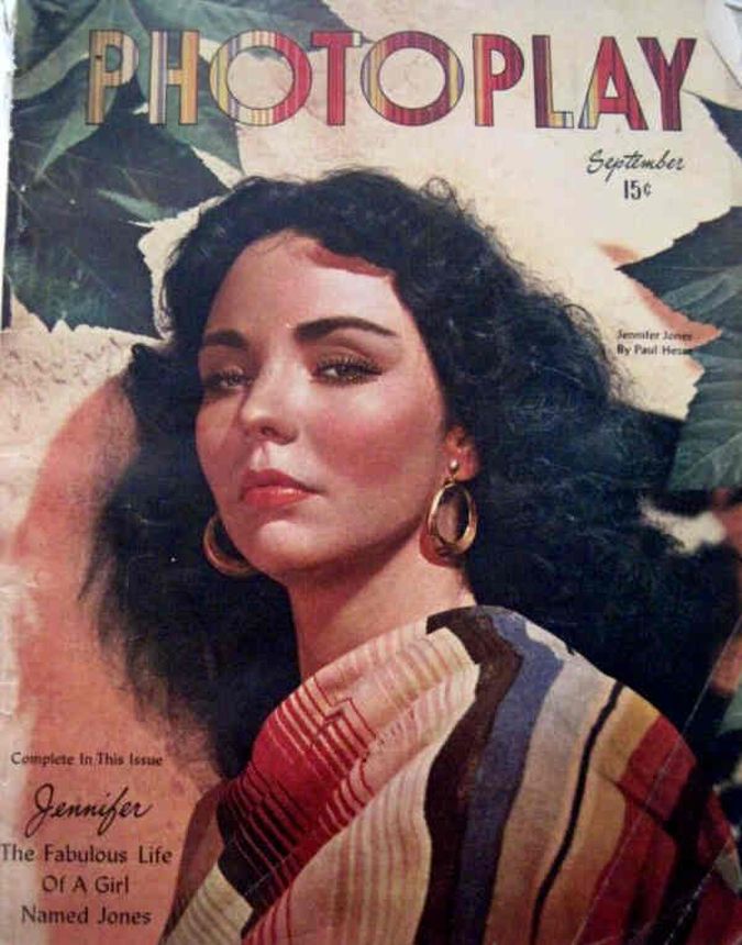 PHOTOPLAY magazine side cover Issue 436 September 1947