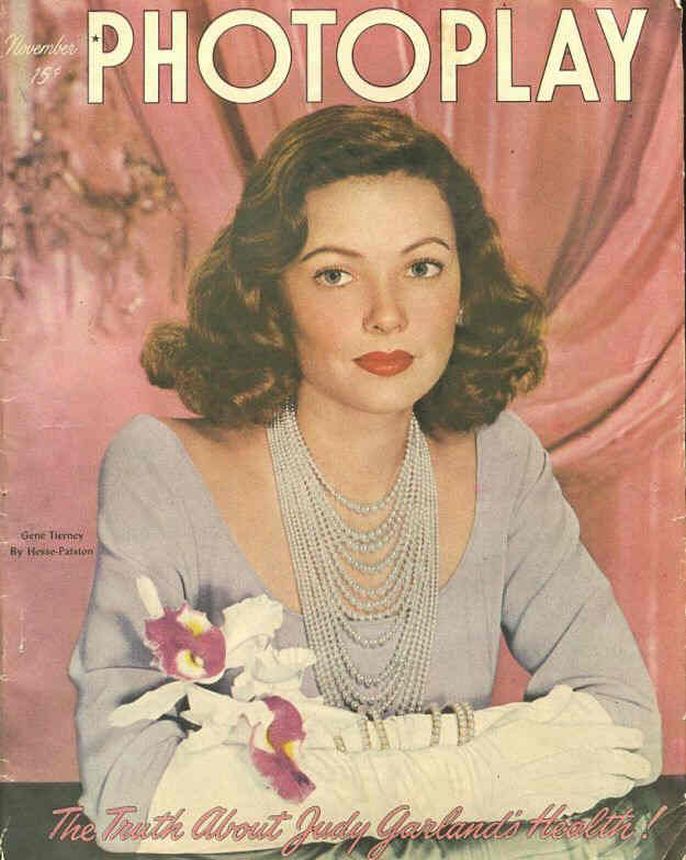 PHOTOPLAY magazine side cover Issue 438 November 1947