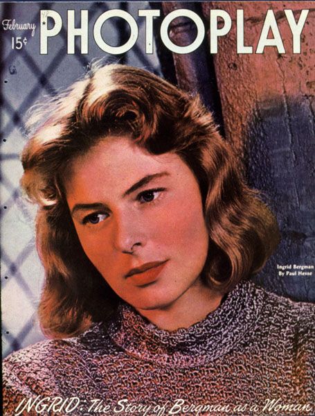 PHOTOPLAY magazine side cover Issue 441 February 1948