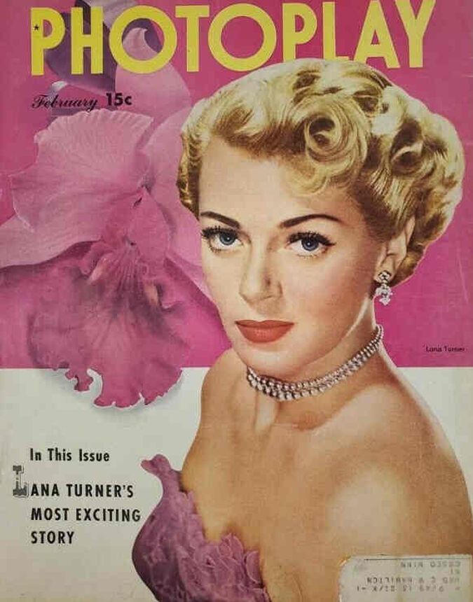 PHOTOPLAY magazine side cover Issue 453 February 1949