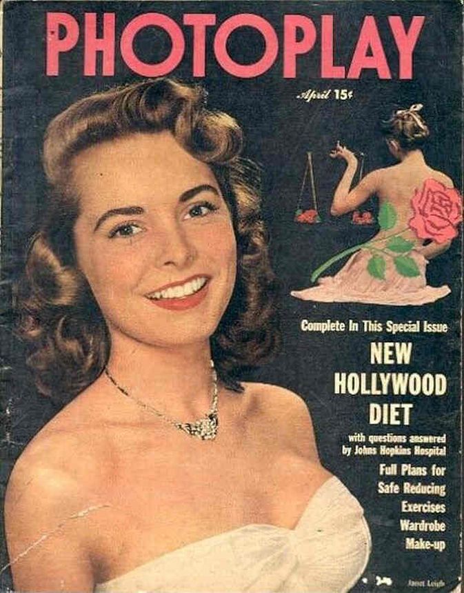 PHOTOPLAY magazine side cover Issue 467 April 1950