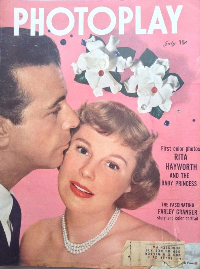 PHOTOPLAY magazine side cover Issue 470 July 1950