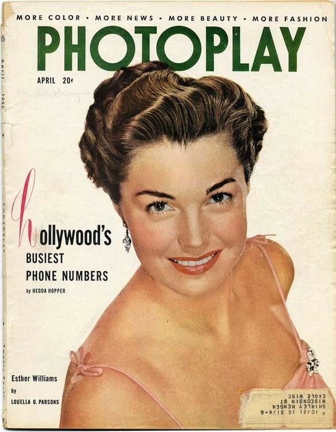 PHOTOPLAY magazine side cover Issue 479 April 1951