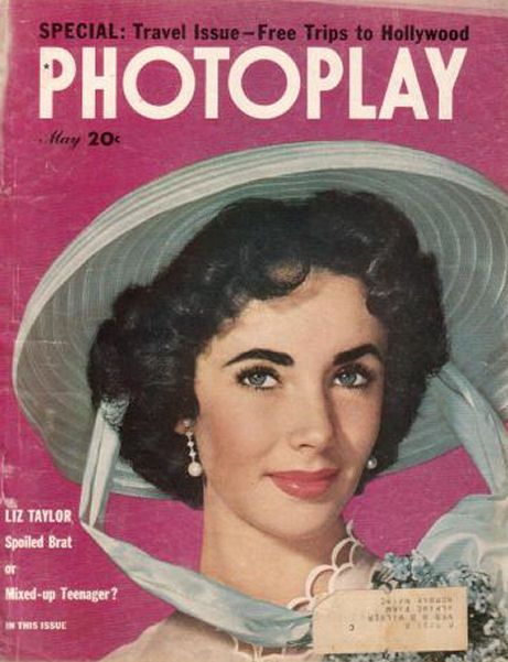 PHOTOPLAY magazine side cover Issue 480 May 1951