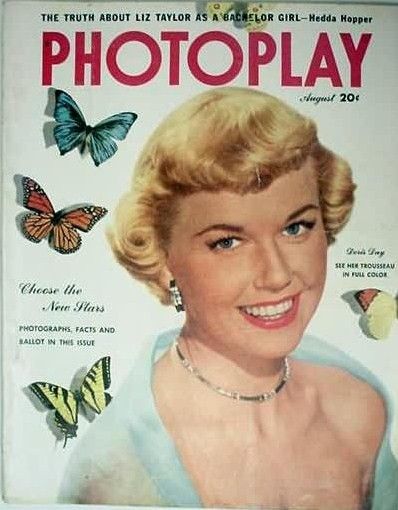 PHOTOPLAY magazine side cover Issue 483 August 1951