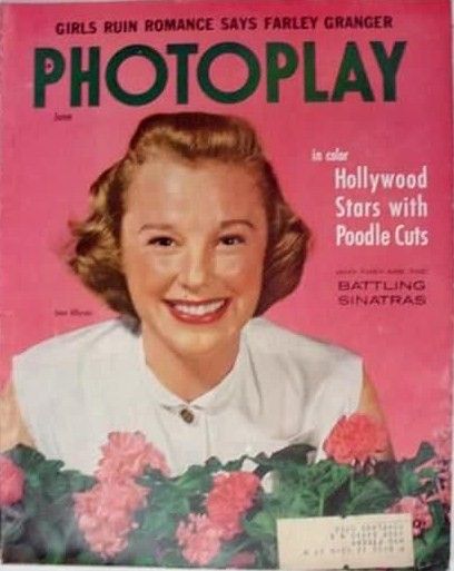 PHOTOPLAY magazine side cover Issue 493 June 1952