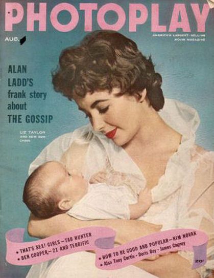 PHOTOPLAY magazine side cover Issue 531 August 1955