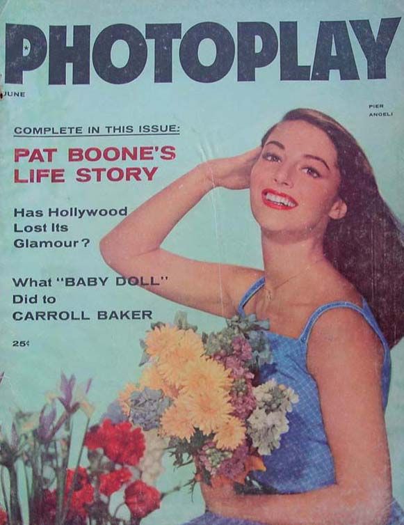 PHOTOPLAY magazine side cover Issue 553 June 1957