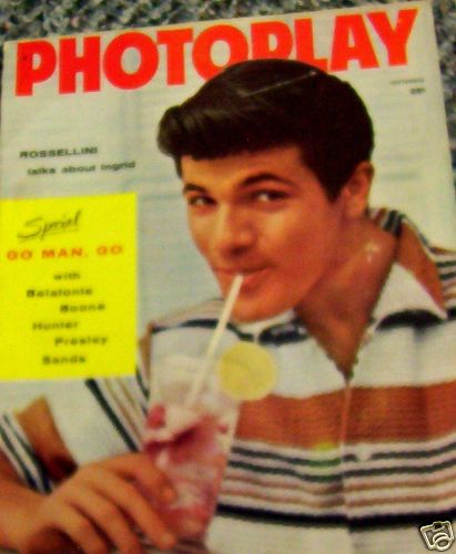 PHOTOPLAY magazine side cover Issue 556 September 1957