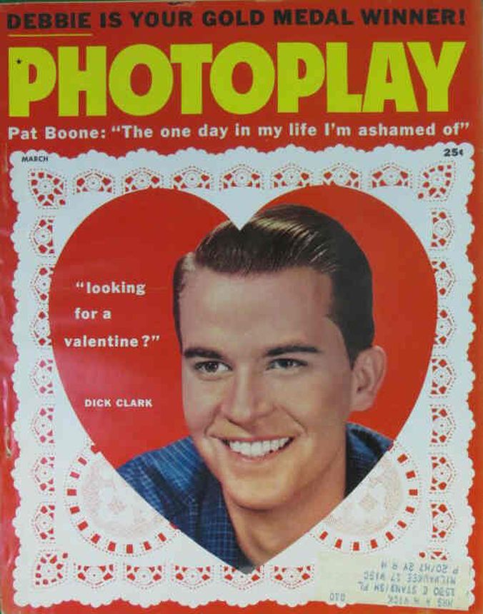 PHOTOPLAY magazine side cover Issue 574 March 1959