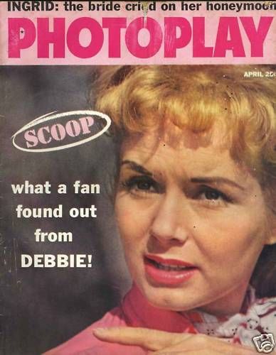 PHOTOPLAY magazine side cover Issue 575 April 1959