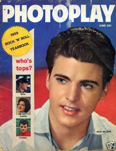 PHOTOPLAY magazine side cover Issue 577 June 1959