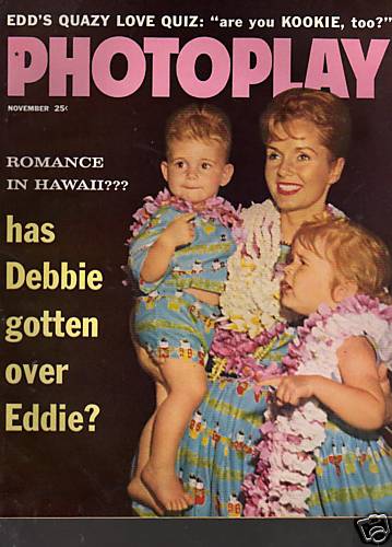 PHOTOPLAY magazine side cover Issue 582  Vol 55 # 5 November 1959