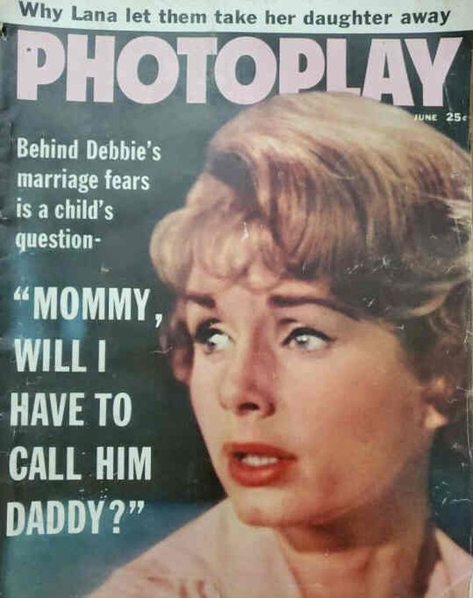 PHOTOPLAY magazine side cover Issue 589 June 1960