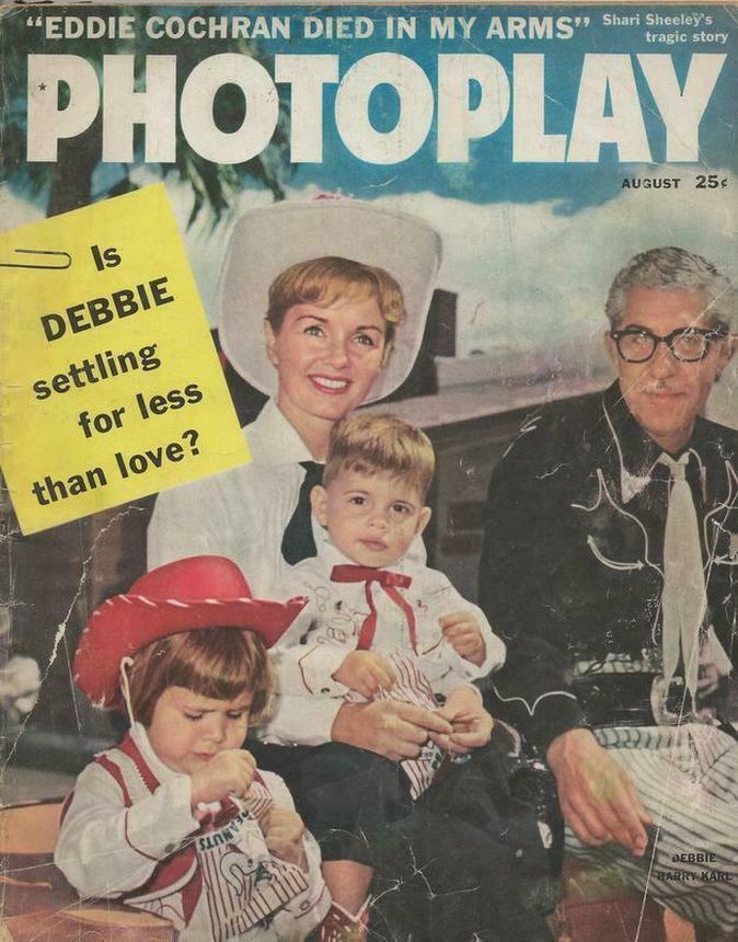 PHOTOPLAY magazine side cover Issue 591 August 1960