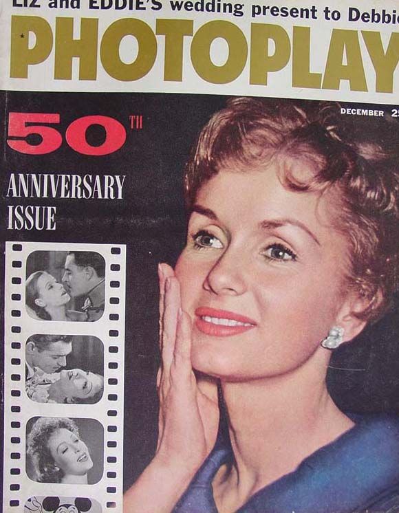 PHOTOPLAY magazine side cover Issue 595 December 1960
