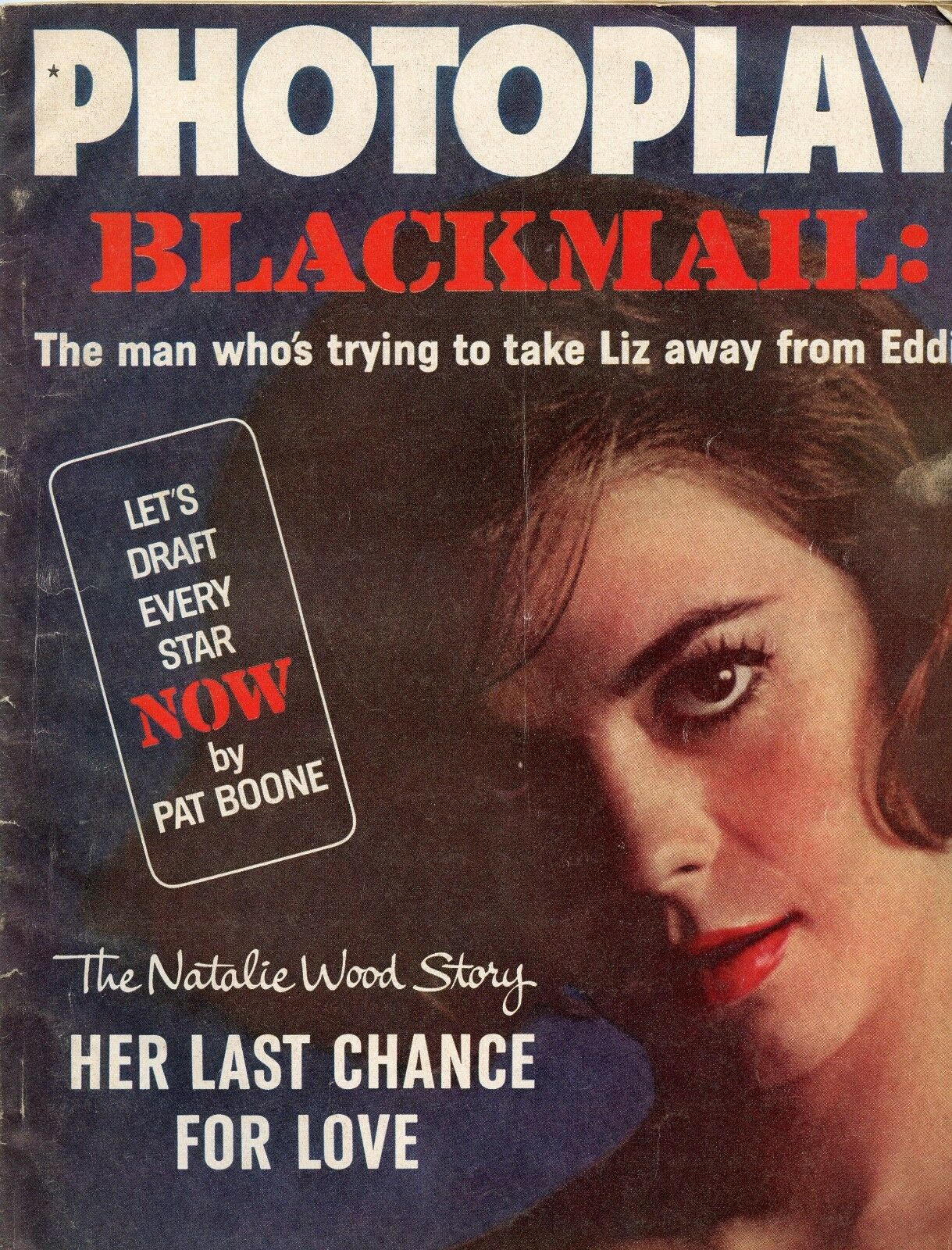 PHOTOPLAY magazine side cover Issue 608 January 1962