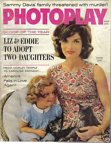 PHOTOPLAY magazine side cover Issue 610 March 1962