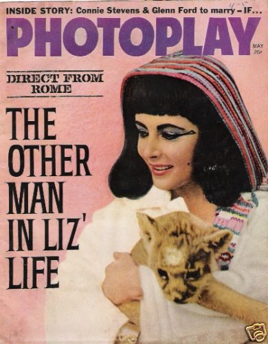 PHOTOPLAY magazine side cover Issue 612 May 1962