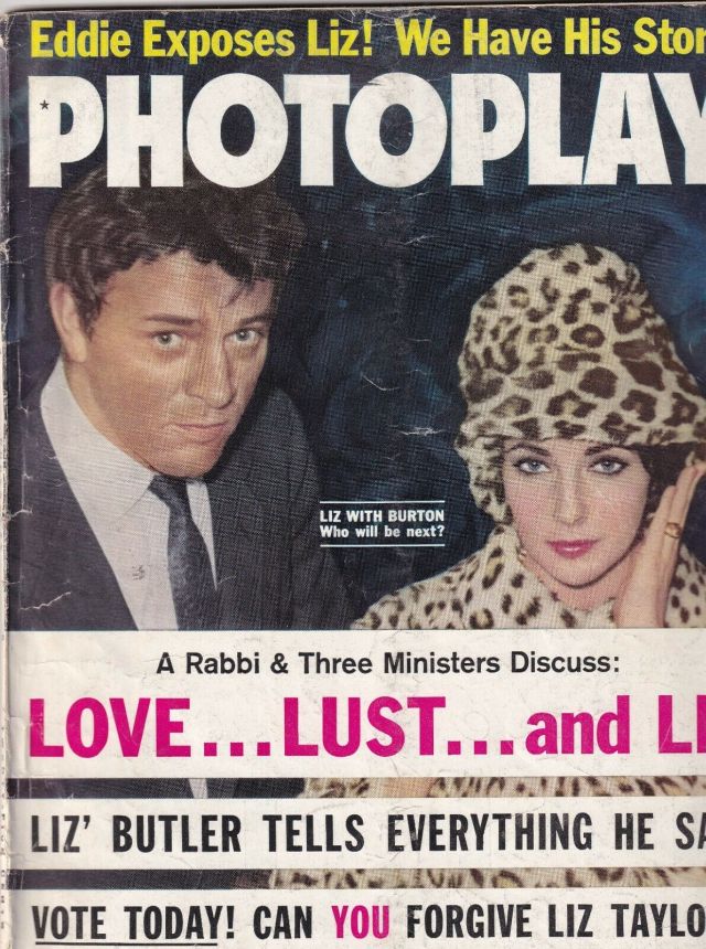 PHOTOPLAY magazine side cover Issue 614 July 1962