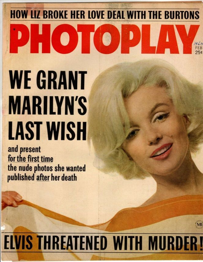 PHOTOPLAY magazine side cover Issue 621 February 1963