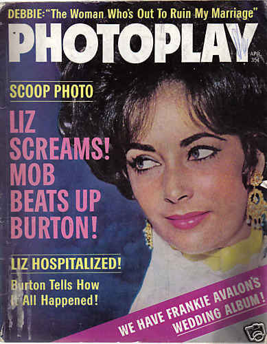 PHOTOPLAY magazine side cover Issue 623 April 1963