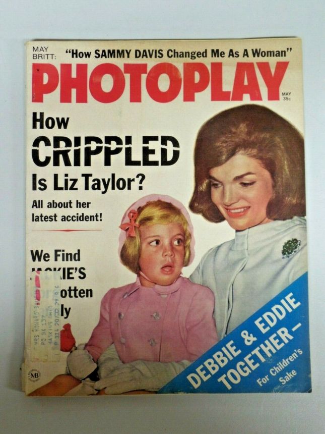 PHOTOPLAY magazine side cover Issue 624 May 1963