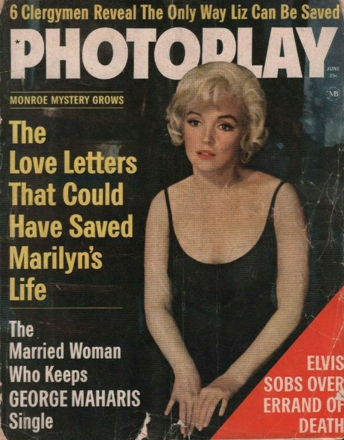 PHOTOPLAY magazine side cover Issue 625 June 1963