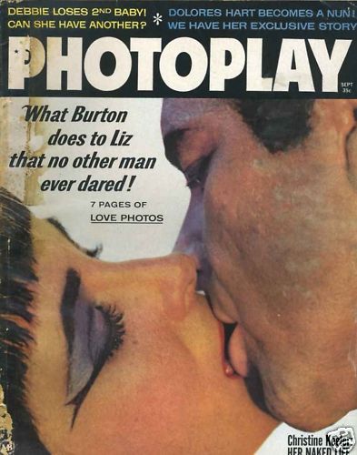 PHOTOPLAY magazine side cover Issue 628 September 1963