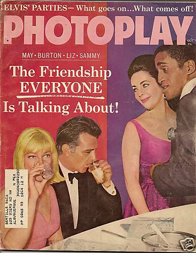 PHOTOPLAY magazine side cover Issue 641 October 1964