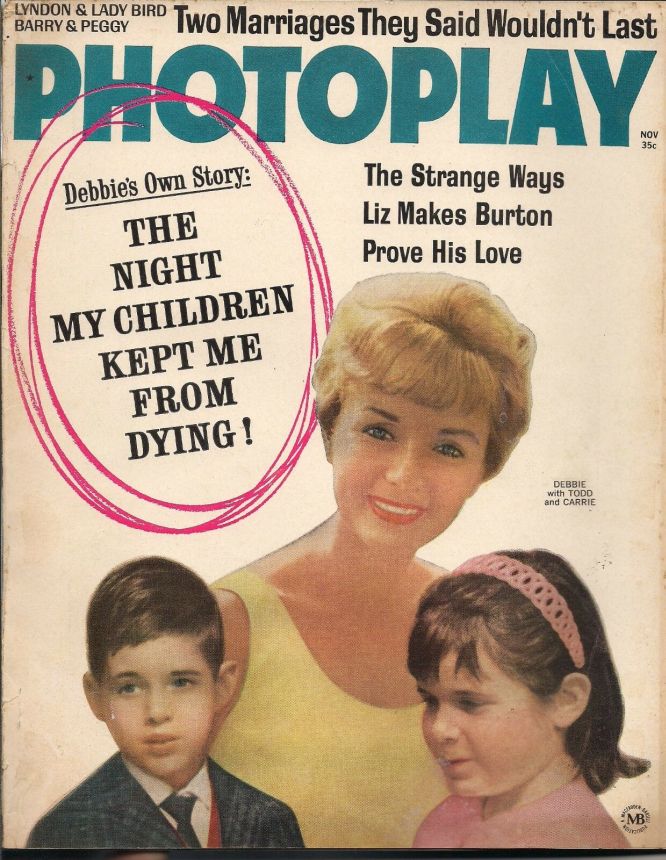 PHOTOPLAY magazine side cover Issue 642 November 1964