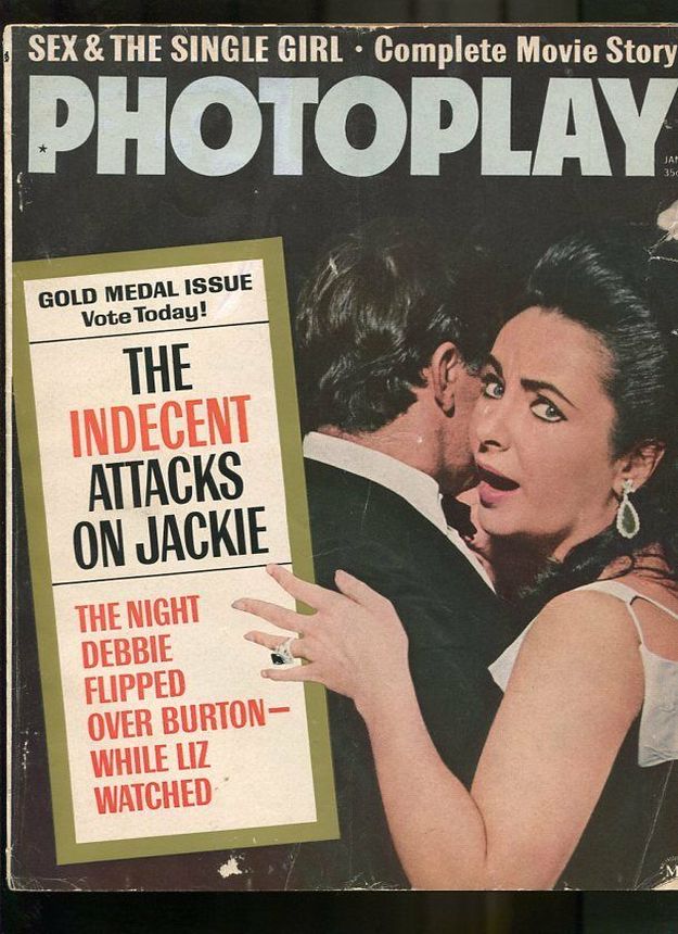 PHOTOPLAY magazine side cover Issue 644 January 1965