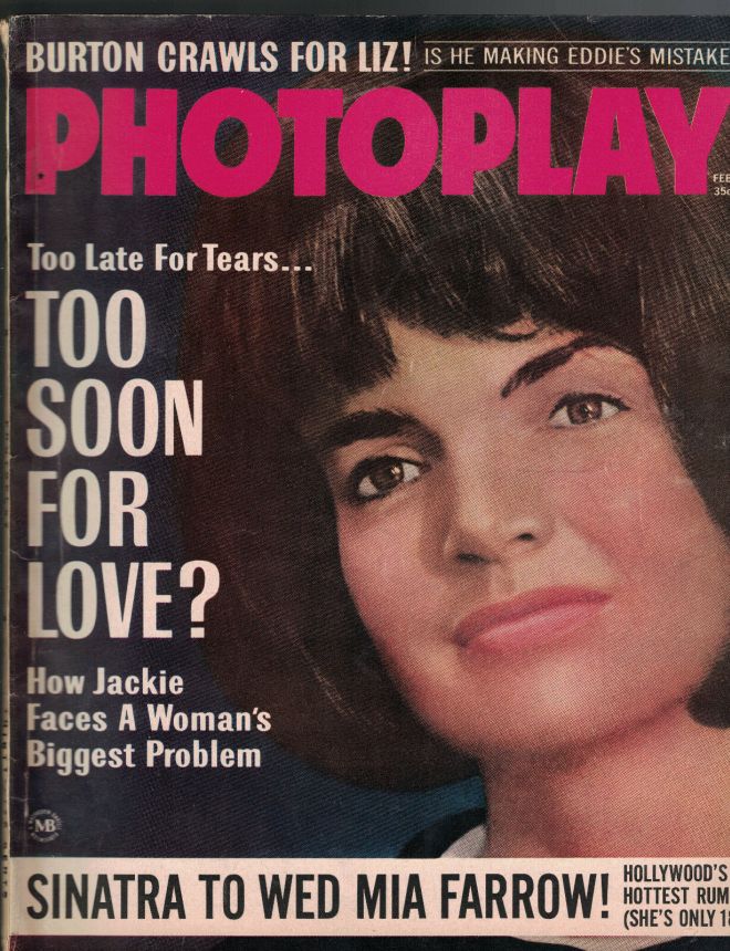 PHOTOPLAY magazine side cover Issue 645 February 1965