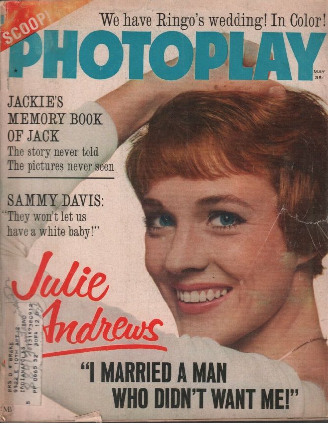 PHOTOPLAY magazine side cover Issue 648 May 1965