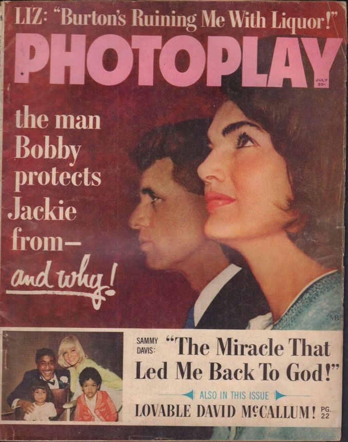 PHOTOPLAY magazine side cover Issue 650 July 1965
