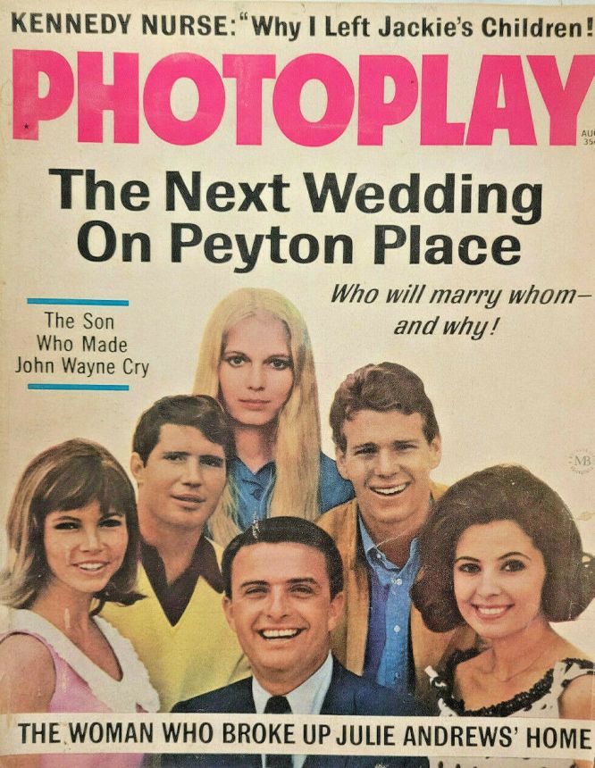 PHOTOPLAY magazine side cover Issue 651 August 1965