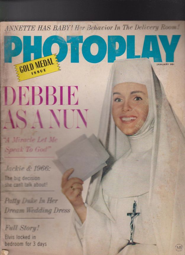 PHOTOPLAY magazine side cover Issue 656 January 1966