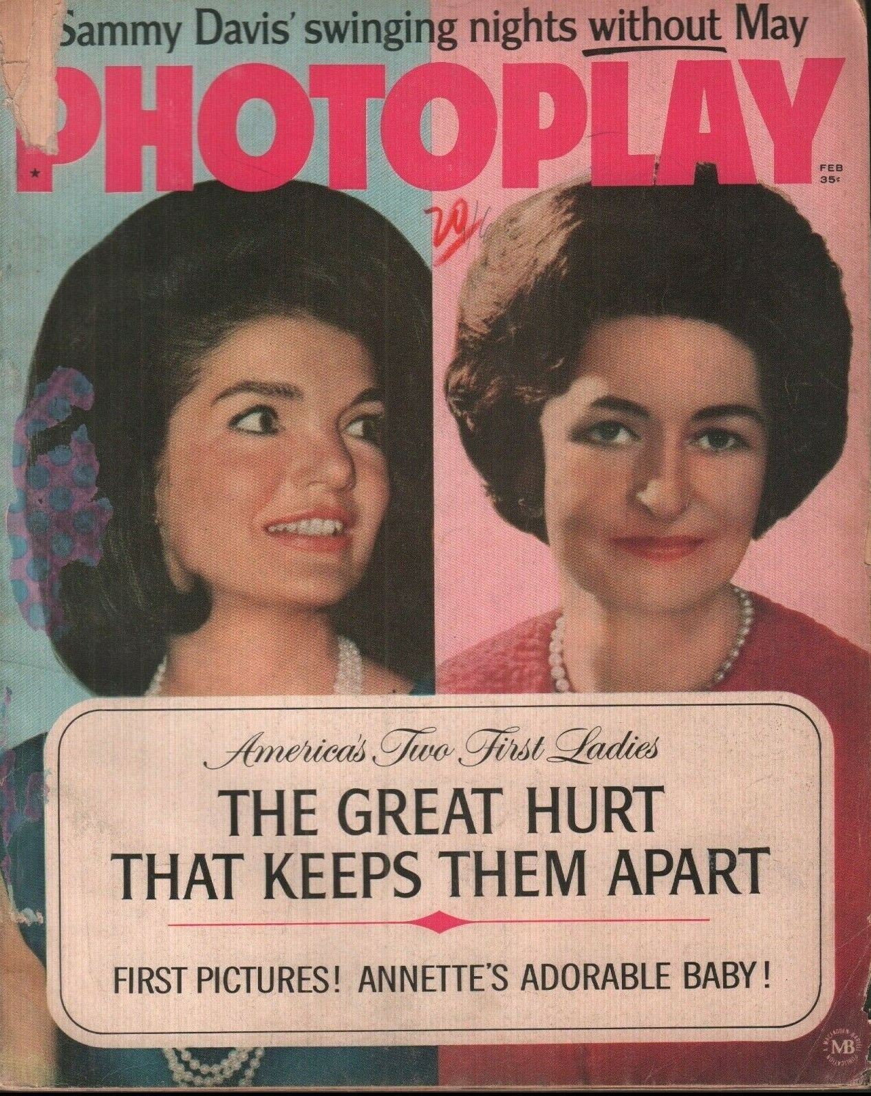 PHOTOPLAY magazine side cover Issue 657 February 1966
