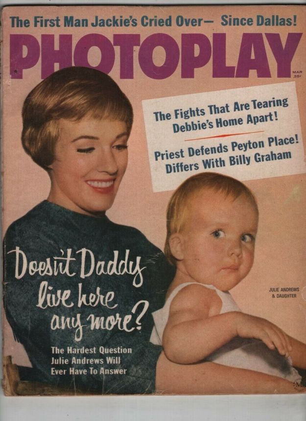 PHOTOPLAY magazine side cover Issue 658 March 1966