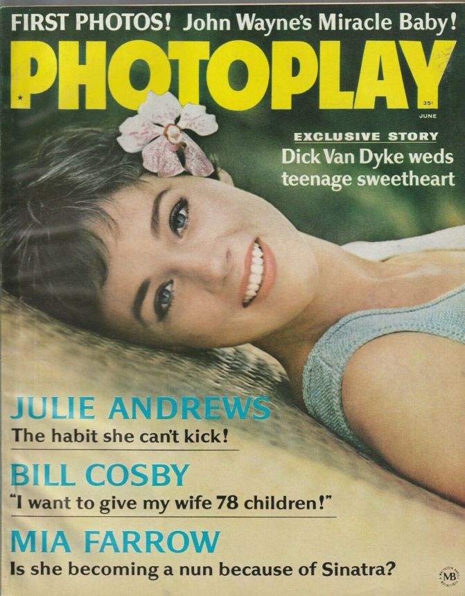 PHOTOPLAY magazine side cover Issue 661 June 1966