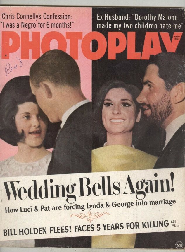 PHOTOPLAY magazine side cover Issue 666 November 1966