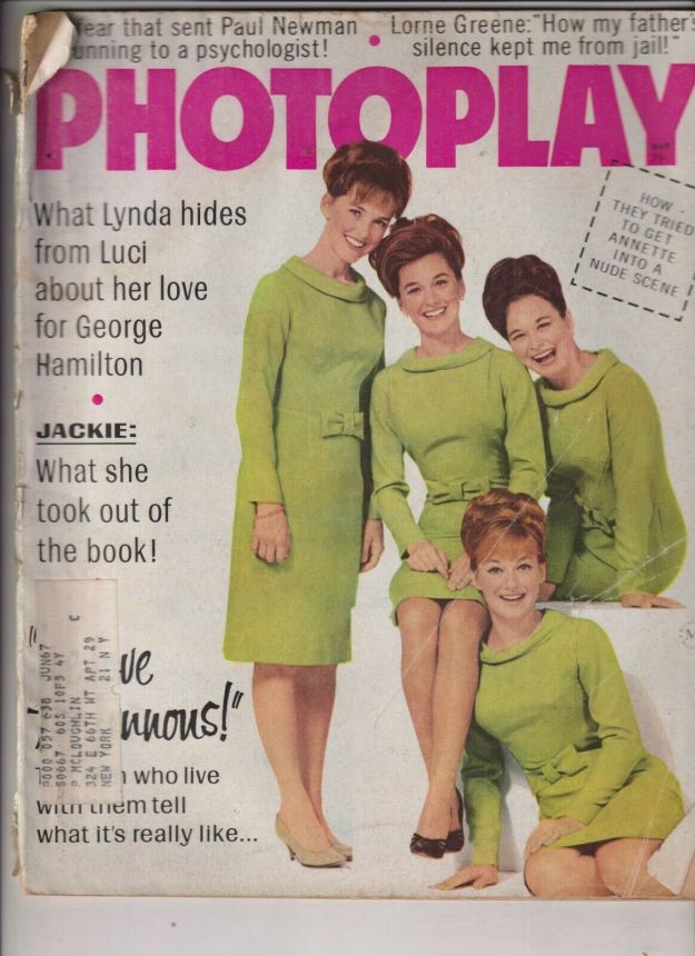 PHOTOPLAY magazine side cover Issue 670 March 1967