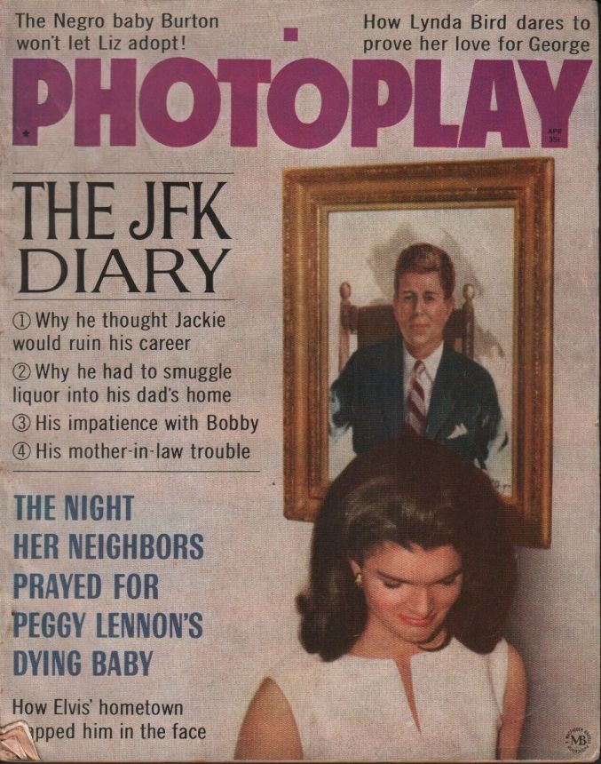 PHOTOPLAY magazine side cover Issue 671 April 1967