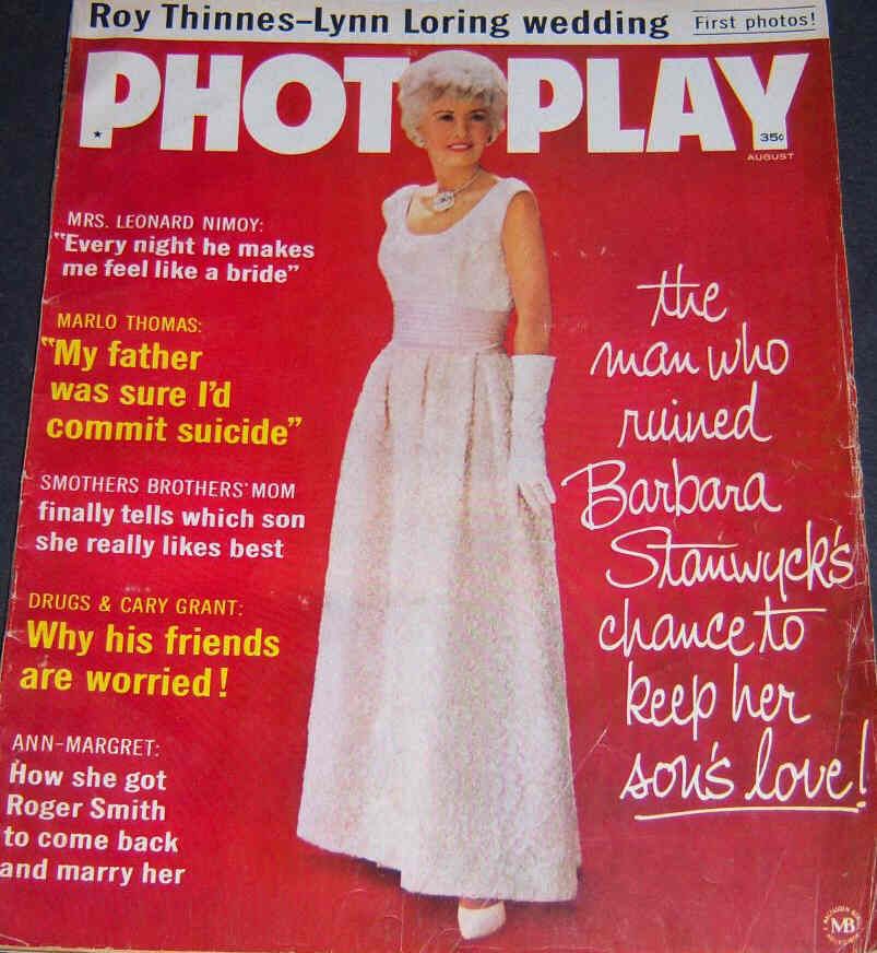 PHOTOPLAY magazine side cover Issue 675 August 1967