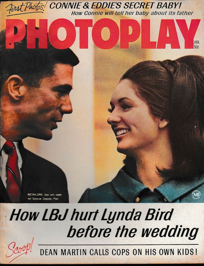 PHOTOPLAY magazine side cover Issue 680 January 1968